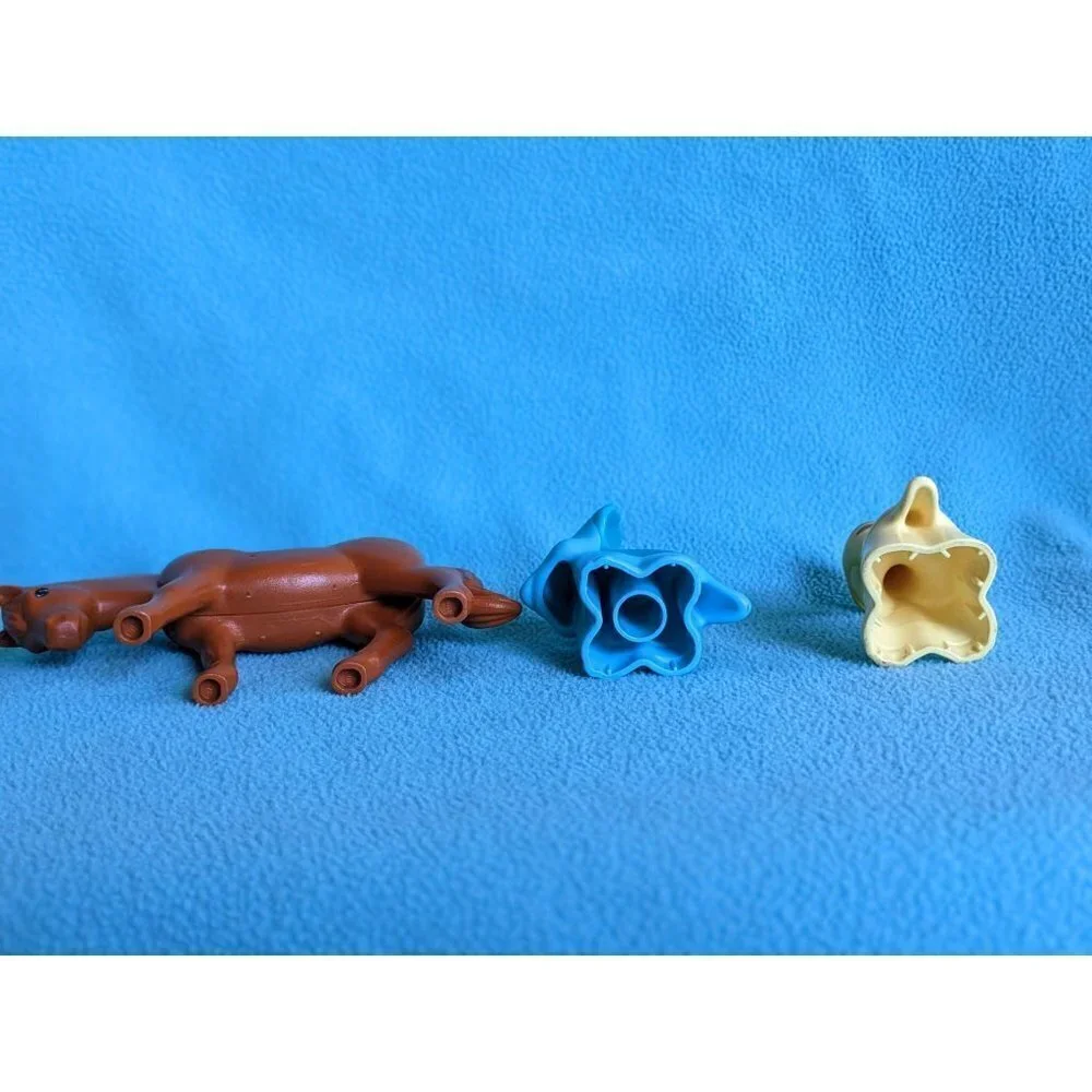 3 Piece Lego Duplo Jurassic World Dinosaur and Belville Horse Replacement Bundle